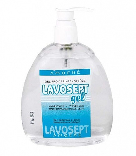 Dezinfekce Lavosept gel na ruce, gel - 500 ml