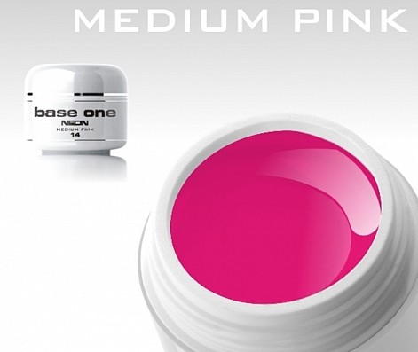 Barevný gel B187 - Neon Medium Pink