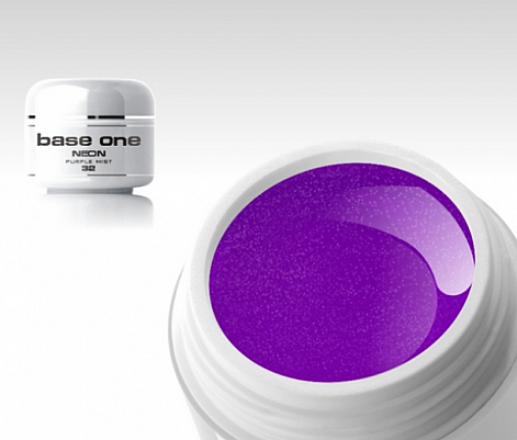 Barevný gel B197 - Pixel neon Purple mist