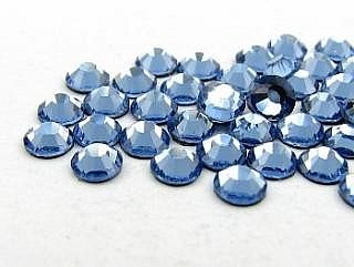 modré kamínky Swarovski